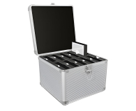 ICY BOX Walizka aluminiowa na 10 dysków - 1275365 - zdjęcie 2